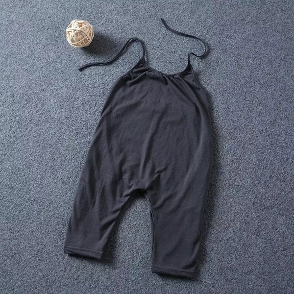 Baby/Toddler Grey Romper Jumpsuit