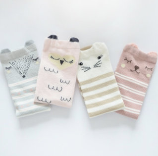 Baby/Toddler Knee High Socks (Set of 4 - Pinks)