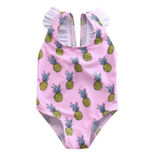 Baby/Toddler Pink Pineapple Swimsuit