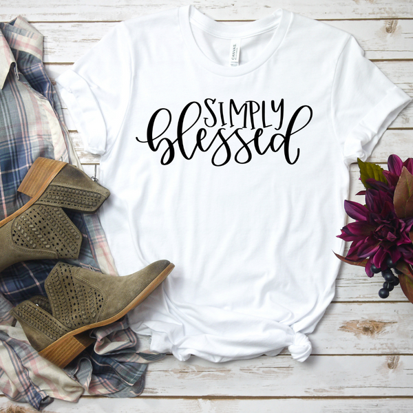 Simply Blessed Women's Graphic Tee