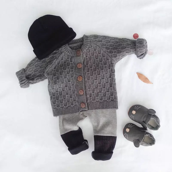 Baby/Toddler Textured Cardigan - Multiple Colors