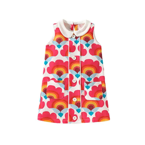 Toddler/Kid Retro Flower Dress