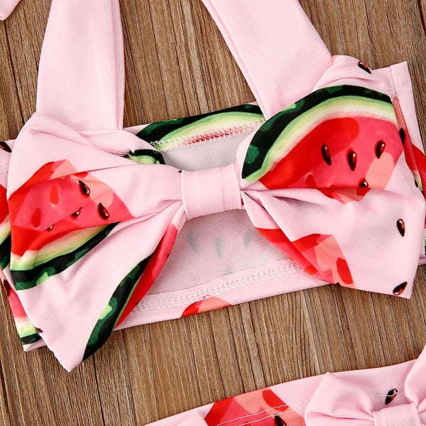 Baby/Toddler Pink Watermelon Bikini