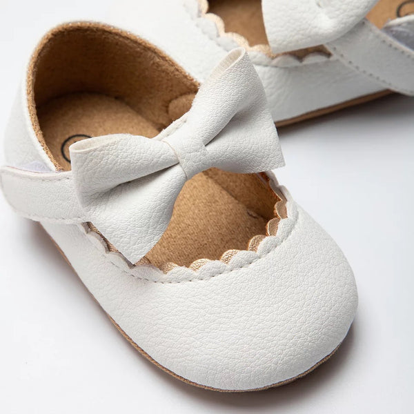 Baby Flats - Bow and Scallops