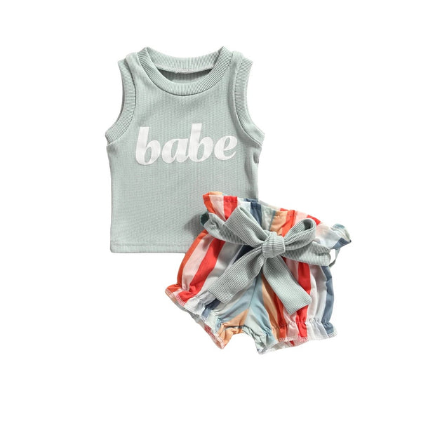 Baby/Toddler 'Babe' Bloomers Set