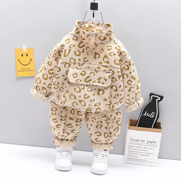 Baby/Toddler Leopard Print Tracksuit