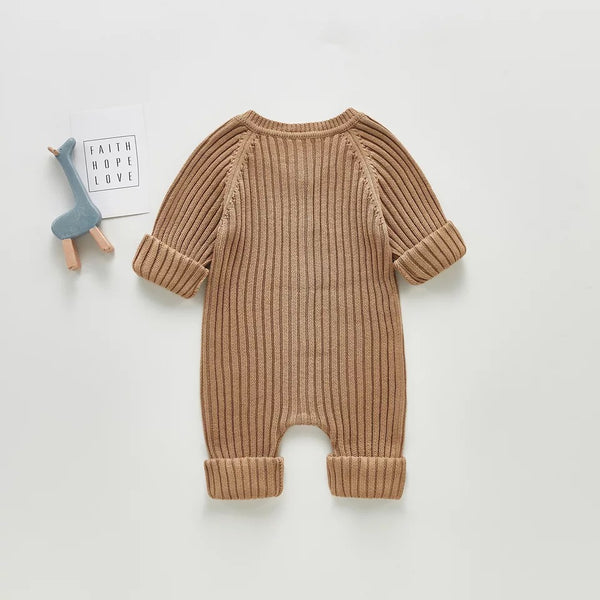 Baby/Toddler Button-up Sweater Romper