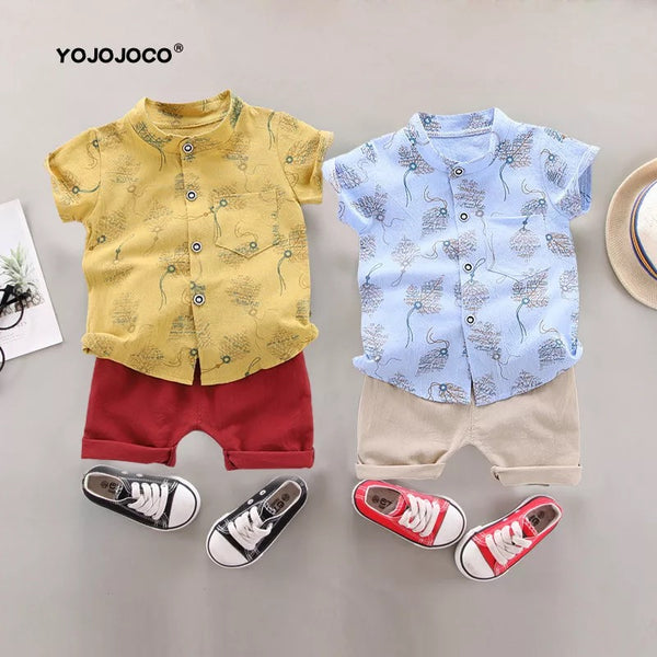Baby/Toddler Leaf Shirt/Shorts Set
