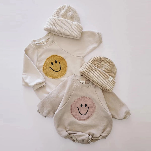 Baby/Toddler Smiley Face Romper